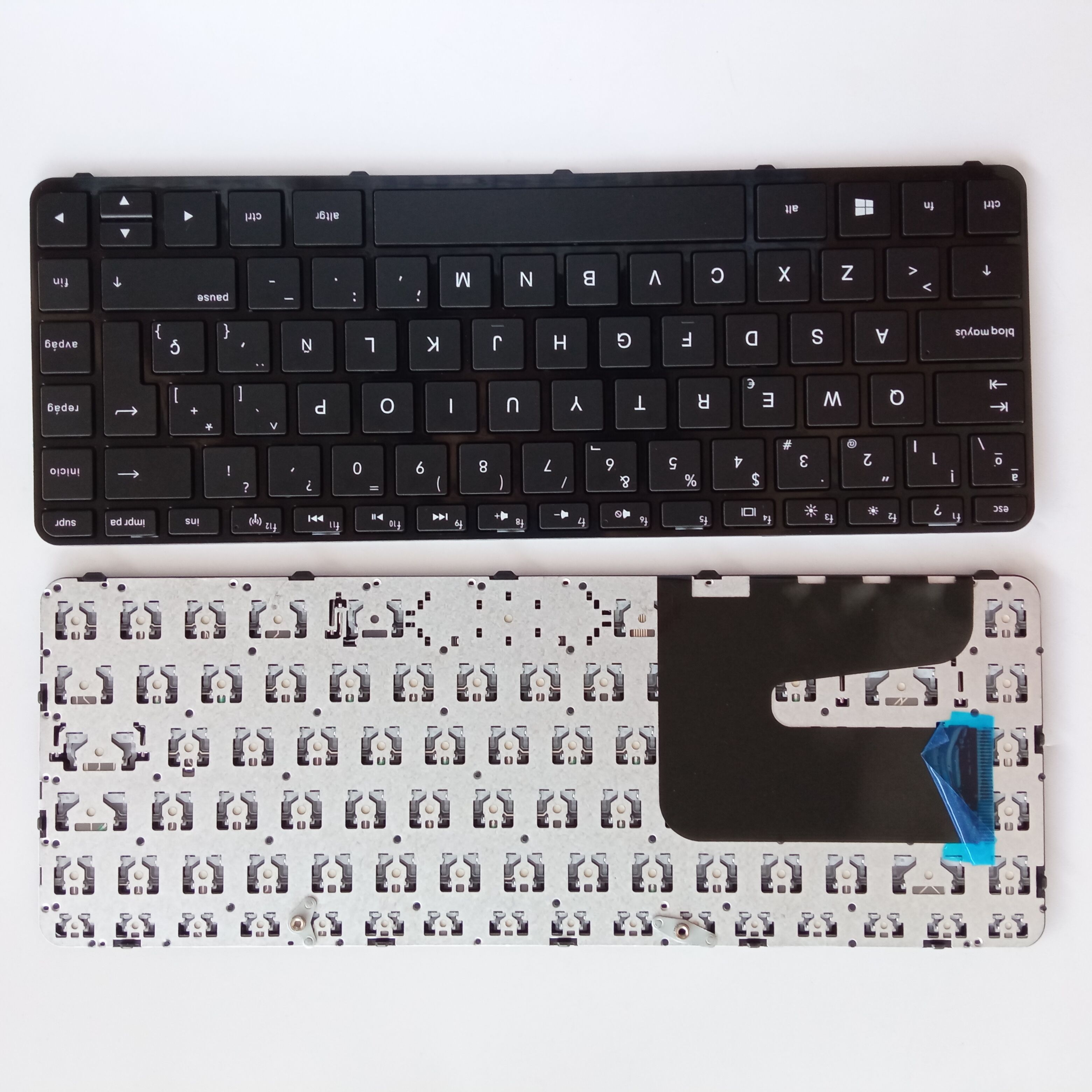 Picture of New Replacement Laptop Keyboard For HP 14-N BLACK FRAME BLACK (OEM) SP Layout